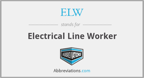 What does line worker stand for?
